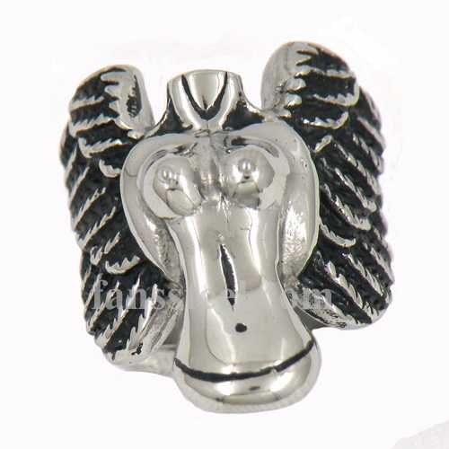 FSR11W01 naked angel with wing ring - Click Image to Close